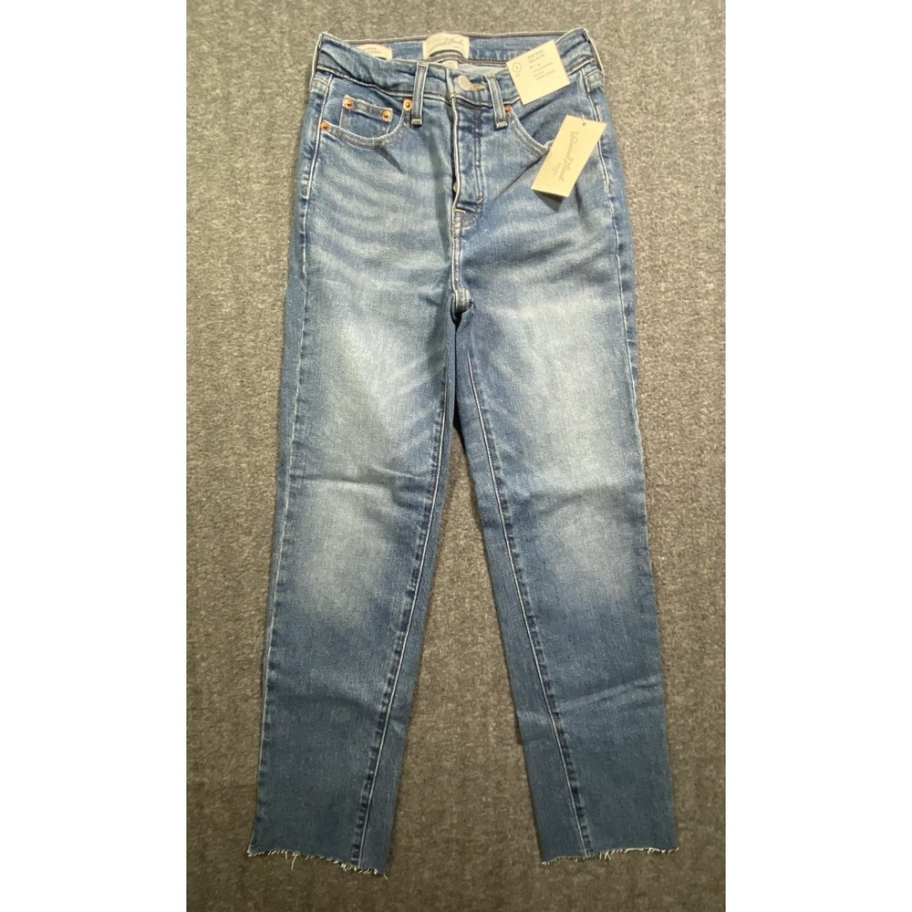 Universal Thread 80s Slim Jeans Women Blue Mid Rise Preppy Size 2